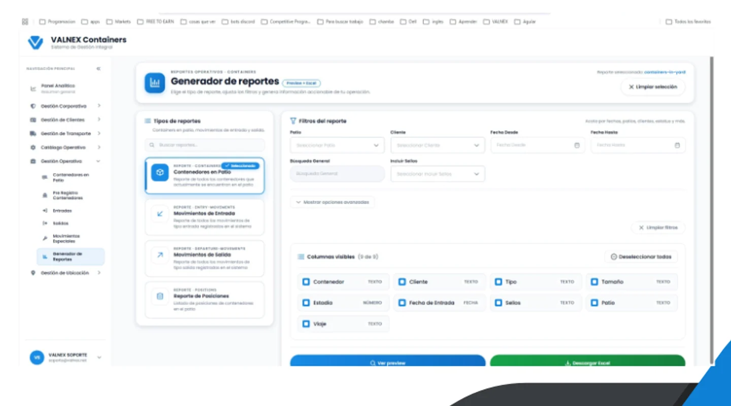 Inventario y movimientos bajo control: Programación y reportes